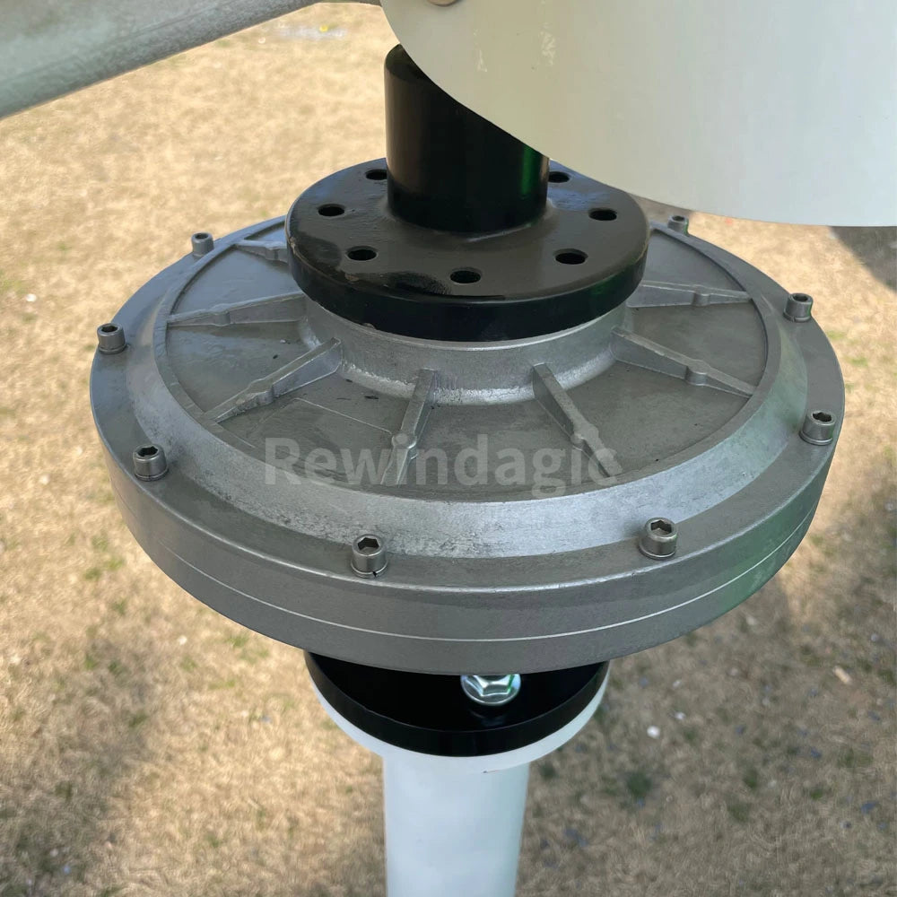 10000W 15KW 20KW Low Speed Vertical Axis Wind Turbine 12V 24V 48V High Power Off-grid Grid Connection Wind Controller for Home