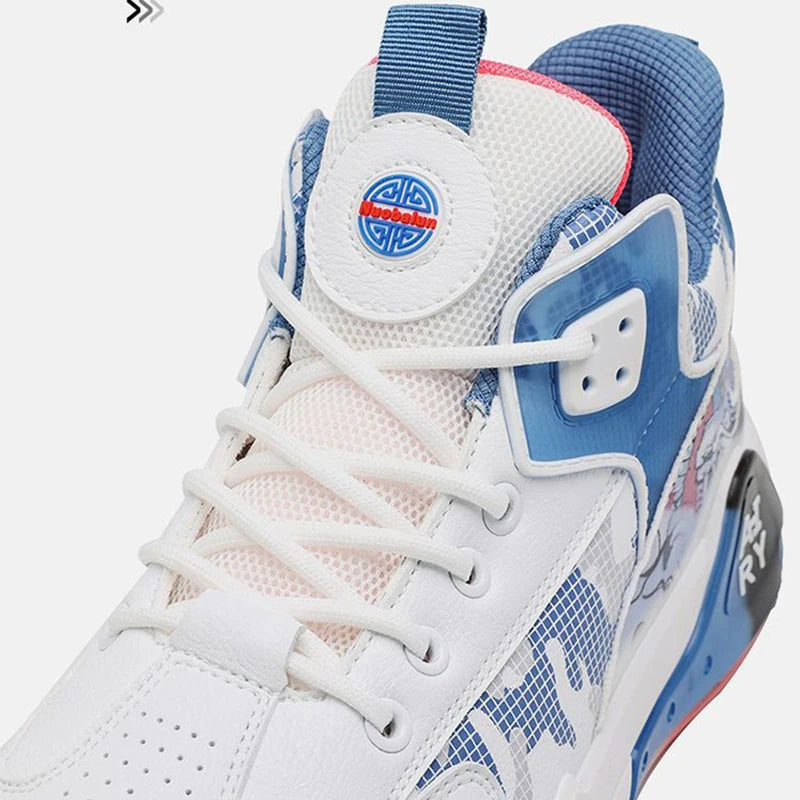 Men's Sneaker High Top Basketball Shoes New Casual Anti-slip Sport Breathable Running Shoes Style Unisex EEE