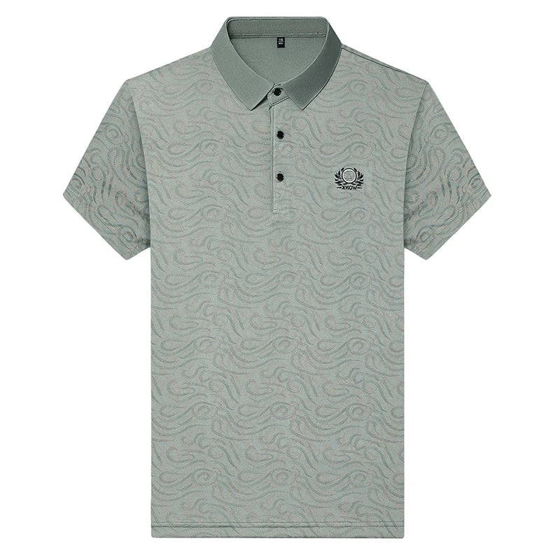 2026 New Men's Polo Shirt Quick Dry Breathable Short Sleeve Top For Daily Wear And Business Occasions