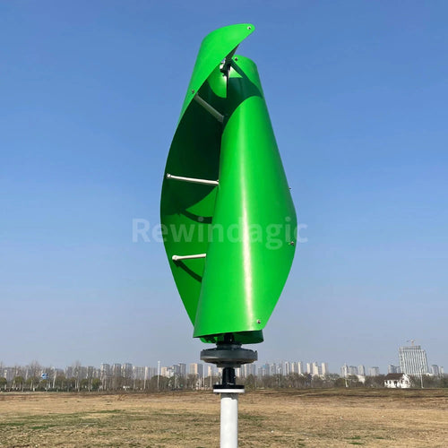 10000W 15KW 20KW Low Speed Vertical Axis Wind Turbine 12V 24V 48V High Power Off-grid Grid Connection Wind Controller for Home